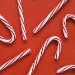 white and red candy canes